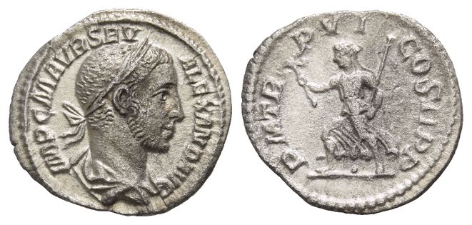 Severus Alexander AR Denarius.