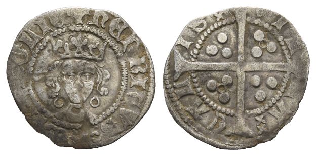 England. Lancaster, Henry VI AR Penny.