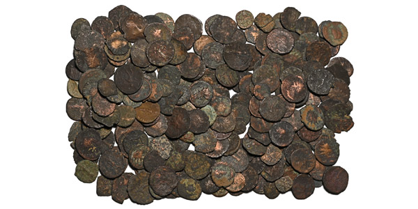 Group of Two Hundred [200] Late Roman Radiate AE Coins.