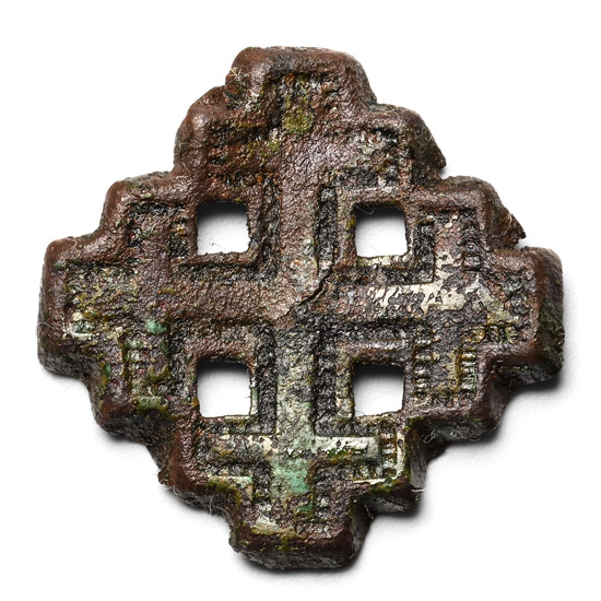 Medieval Bronze Knights Holy Sepulchre Badge