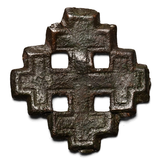 Medieval Bronze Knights Holy Sepulchre Badge