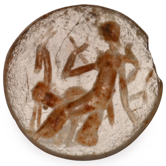 Roman Agate Gemstone with Nereid