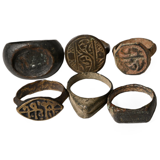 Roman to Medieval Bronze Ring Collection