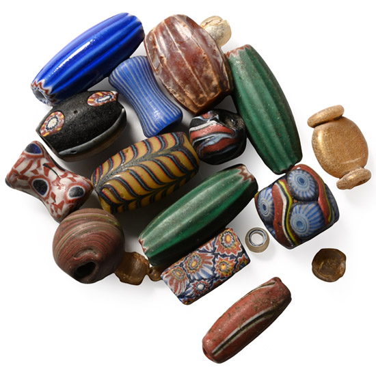 Venetian Glass Trade Bead Collection