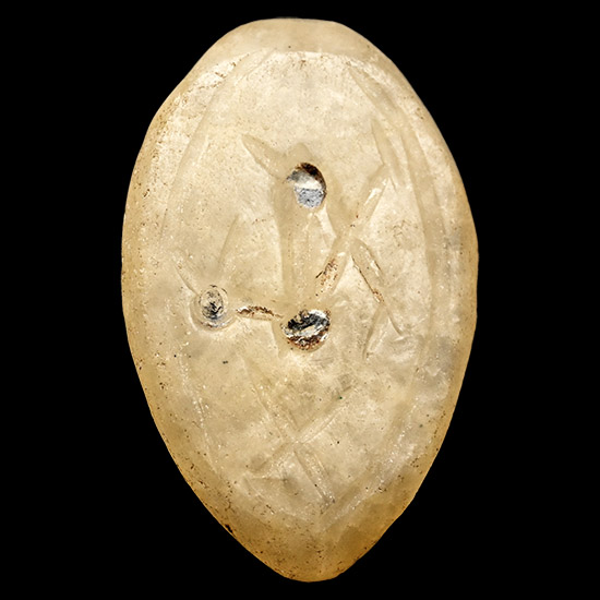 Neo-Babylonian Engraved Alabaster Duck Weight