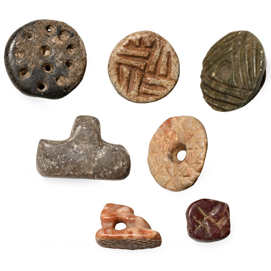 Western Asiatic Stone Amulet and Stamp Seal Collection
