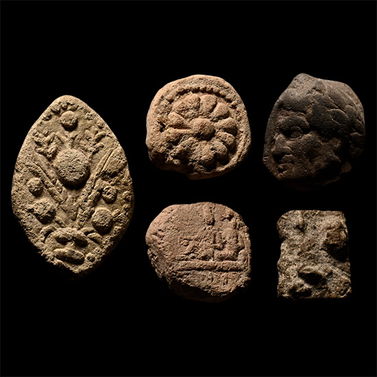 Eastern Roman Terracotta Tesserae and Tablet Collection