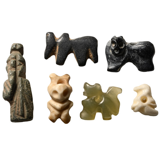 Western Asiatic Stone Animal Amulet Collection