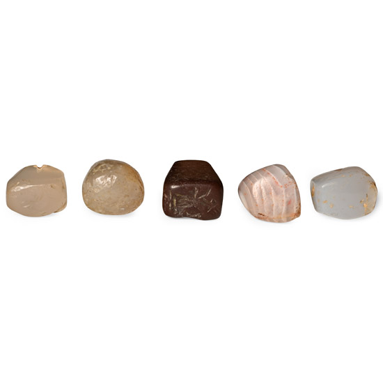 Western Asiatic Stone Stamp Seal Pendant Collection