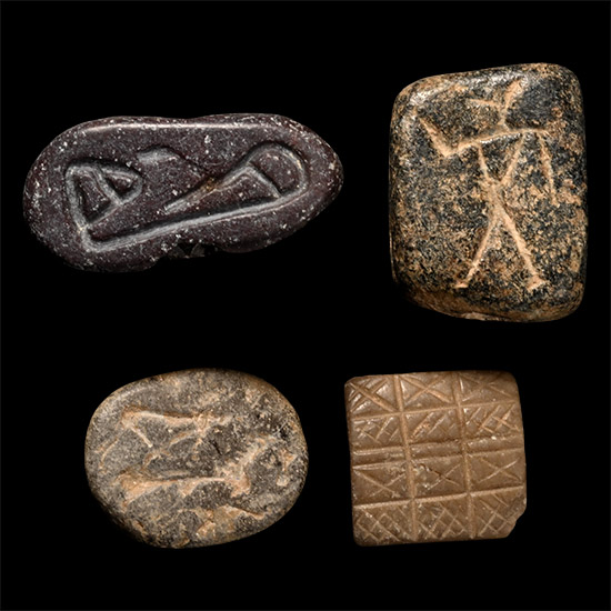 Western Asiatic Stone Stamp Seal Group