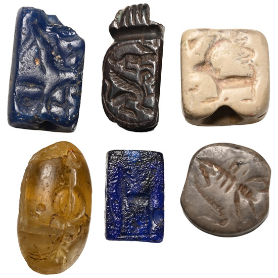 Western Asiatic Stone and Glass and Stamp Seal Collection