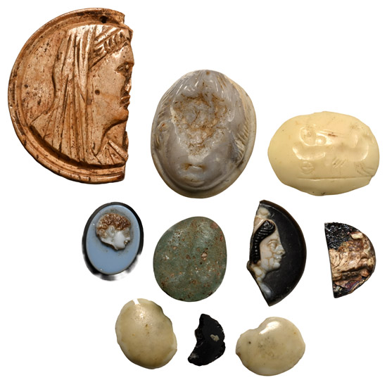 Roman Stone and Other Gem Collection