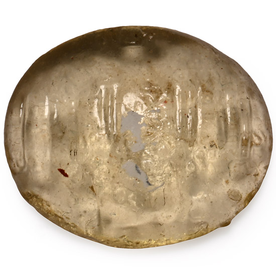 Seljuk Moulded Glass Calligraphic Gem