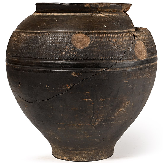 Romano-British Colchester Decorated Terracotta Vase