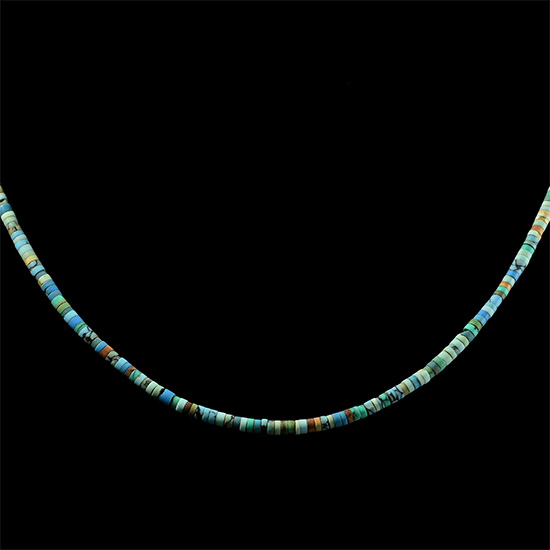 Egyptian Style Stone Bead Necklace String