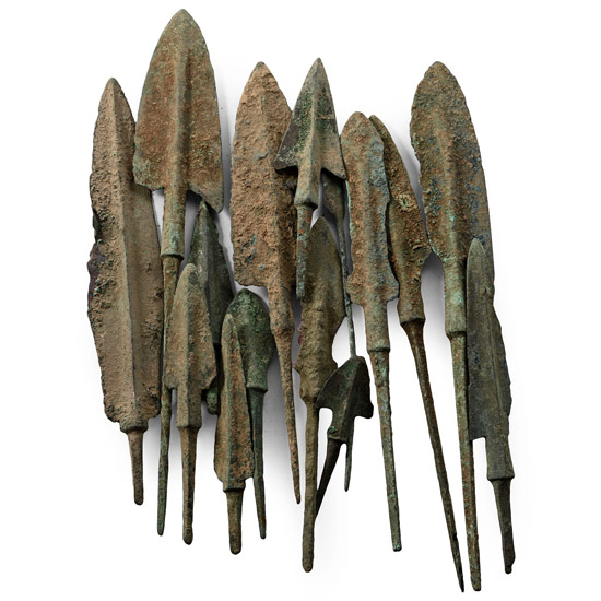 Western Asiatic Bronze Arrowhead Collection