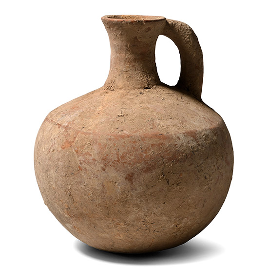 Western Asiatic Pottery Vessel with Handle