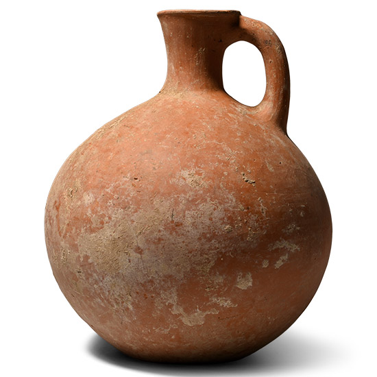 Western Asiatic Pottery Vessel with Handle