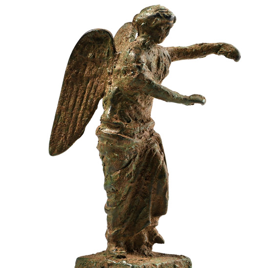 Roman Style Bronze Statuette of Victory