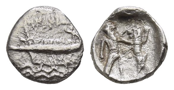 Phoenicia, Sidon AR 1/16 Shekel.
