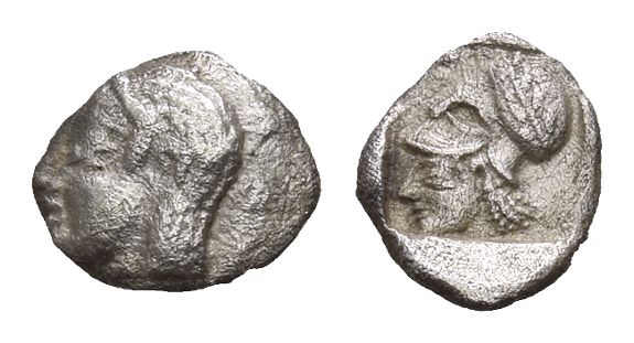 Mysia, Lampsakos AR Tetartemorion.