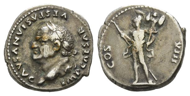 Vespasian AR Denarius.