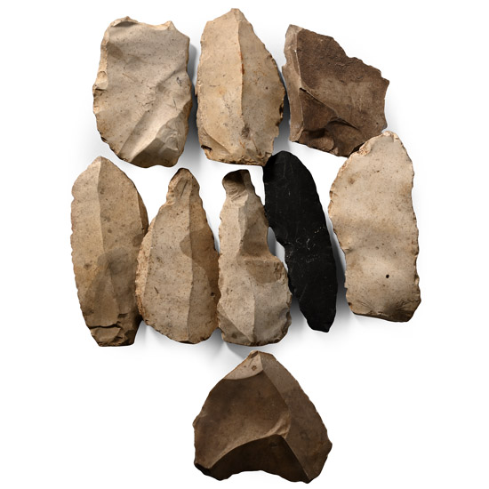 Stone Age Tool and Core Collection