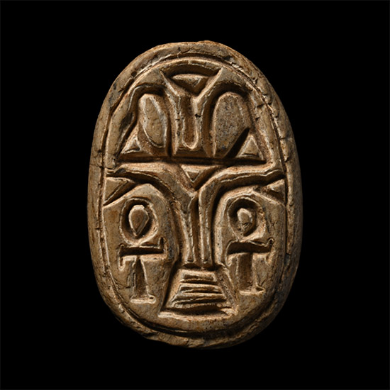 Egyptian Steatite Scarab
