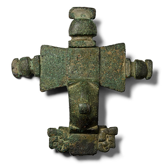 Large Anglo-Saxon Cruciform Brooch Section