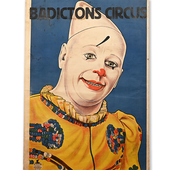 Badictons Circus Original Advertising Poster