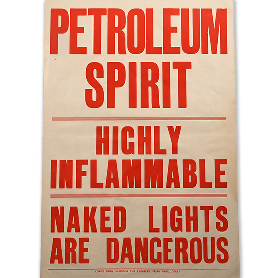 Gas / Petrol Station Original Poster Sign