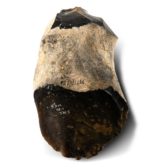 Stone Age Clactonian Flint Cleaver
