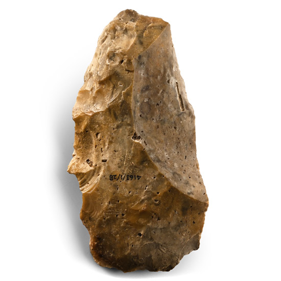 Stone Age Clactonian Flint Axehead