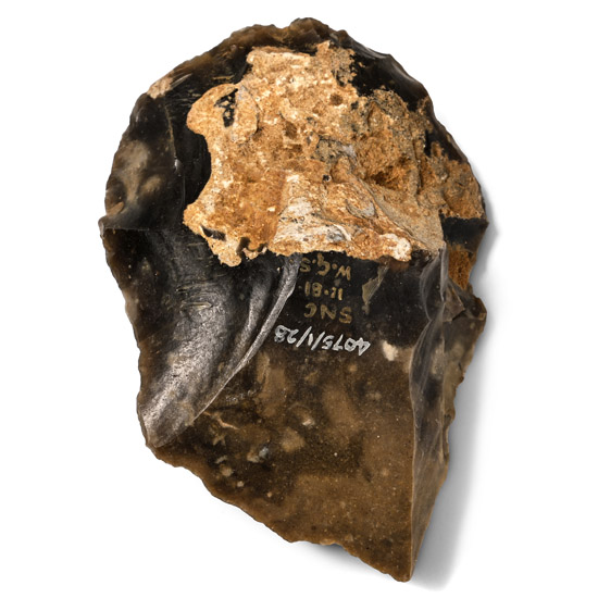 Stone Age Clactonian Flint Scraper