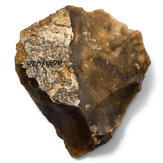 Stone Age Clactonian Flint Scraper