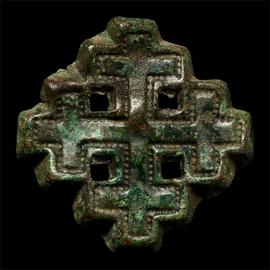 Medieval Bronze Knights Holy Sepulchre Badge