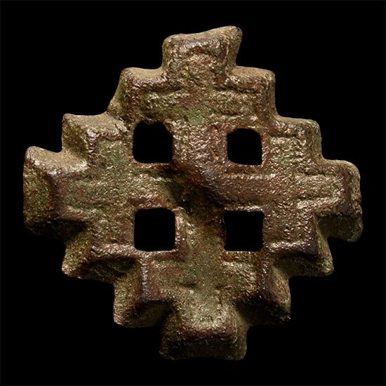 Medieval Bronze Knights Holy Sepulchre Badge