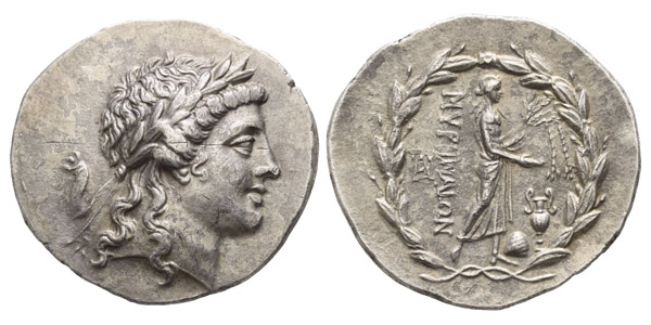 Aeolis, Myrina AR Tetradrachm.