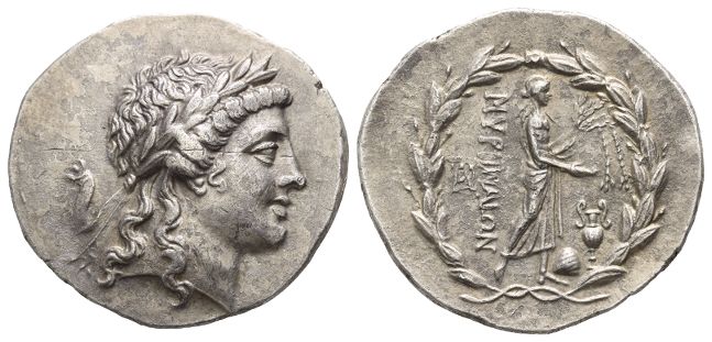 Aeolis, Myrina AR Tetradrachm.