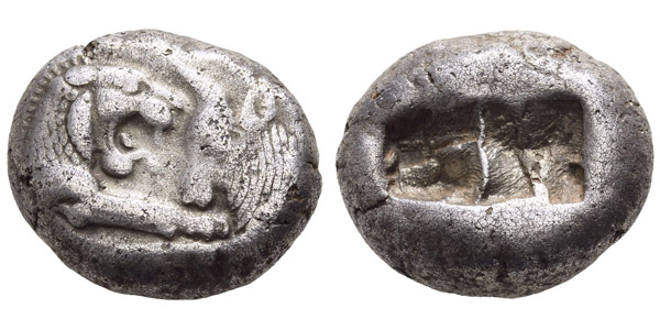 Kingdom of Lydia, Kroisos AR Stater-Double Siglos.