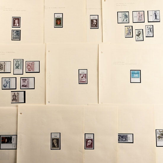 Austria Mint Stamp Collection