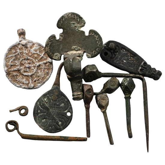 Anglo-Saxon Bronze and Lead Artefact Collection