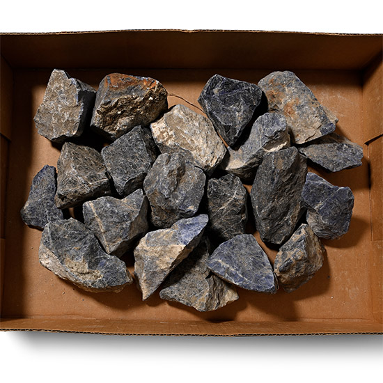 Group of Twenty [20] Sodalite Mineral Specimens