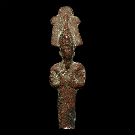 Egyptian Bronze Osiris Figure
