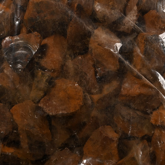Group of One Hundred [100] Mahogany Obsidian Volcanic Glass Specimen