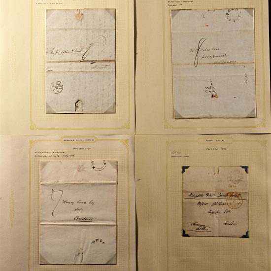 Great Britain (GB) Postal History, Early 19th Century Pre-Stamp Covers
