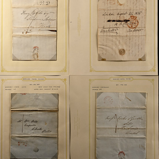 Great Britain (GB) Postal History, Early 19th Century Pre-Stamp Covers