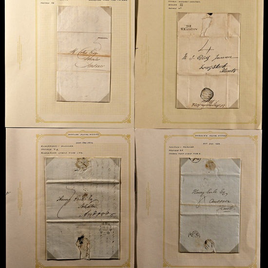 Great Britain (GB) Postal History, Early 19th Century Pre-Stamp Covers