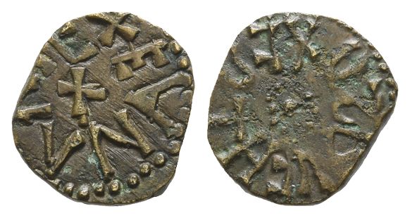 Anglo-Saxon. Kings of Northumbria, Osberht AE Styca.
