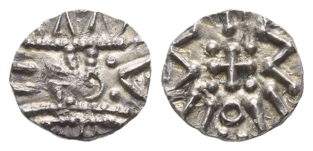 Anglo-Saxon. Continental Sceattas AR Sceat.